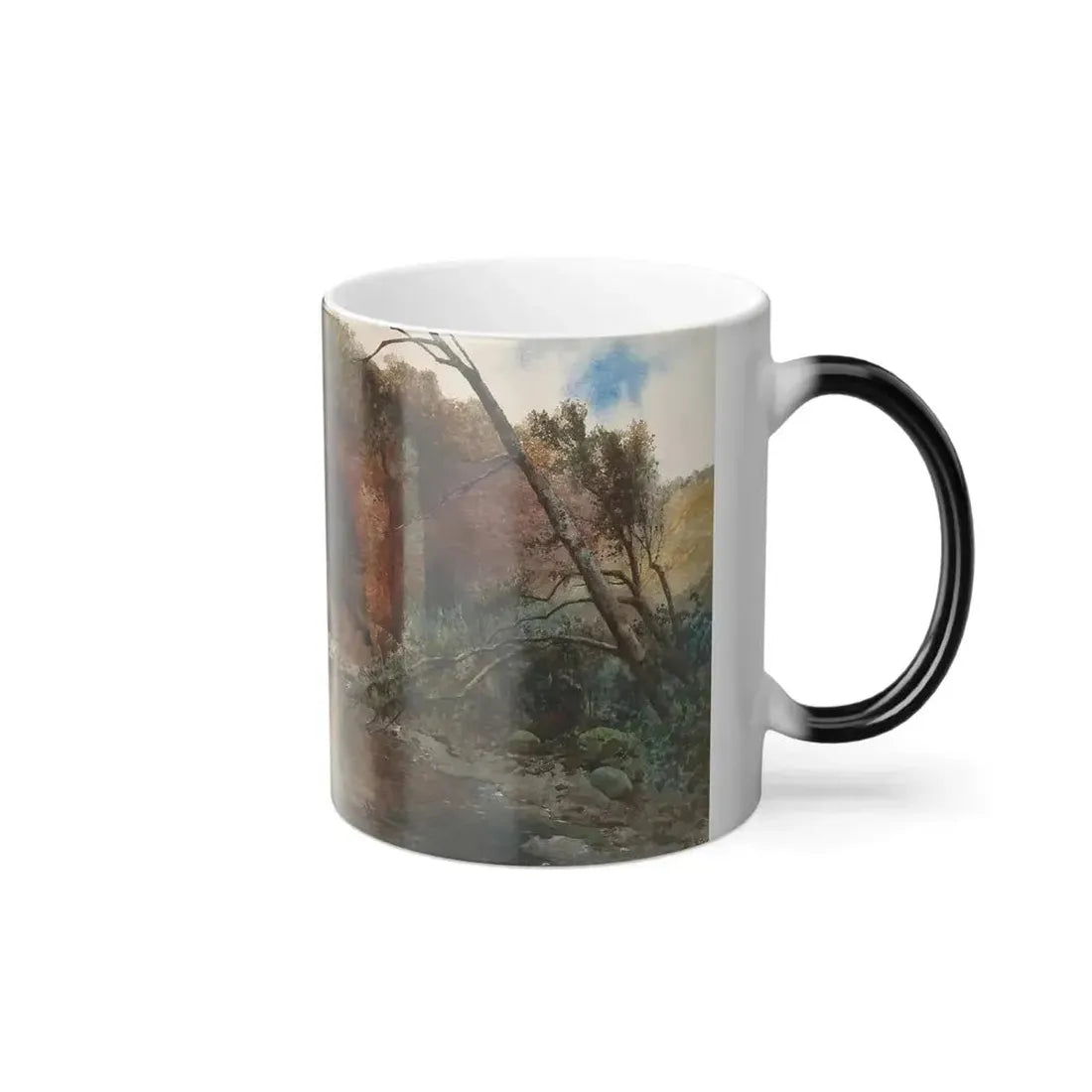 Ettore Roesler Franz (1845-1907) Old Aqueduct - 1897 - Color Changing Mug 11oz - Go Mug Yourself