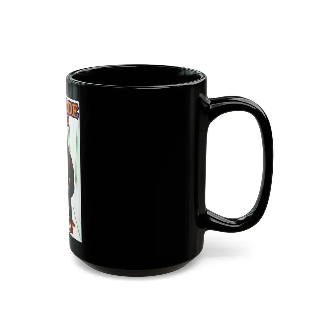 EUGENIE DE SADE 1973 Movie Poster - Black Coffee Mug - Go Mug Yourself