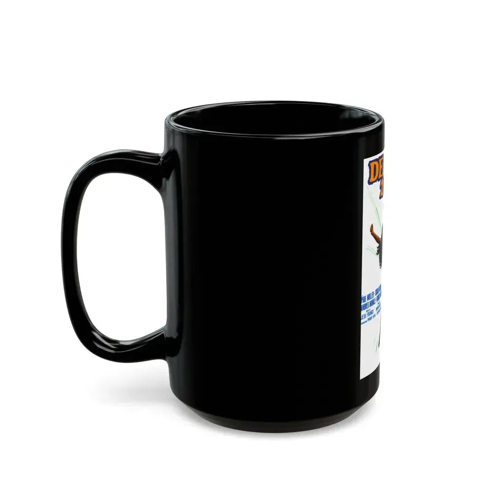 EUGENIE DE SADE 1973 Movie Poster - Black Coffee Mug - Go Mug Yourself