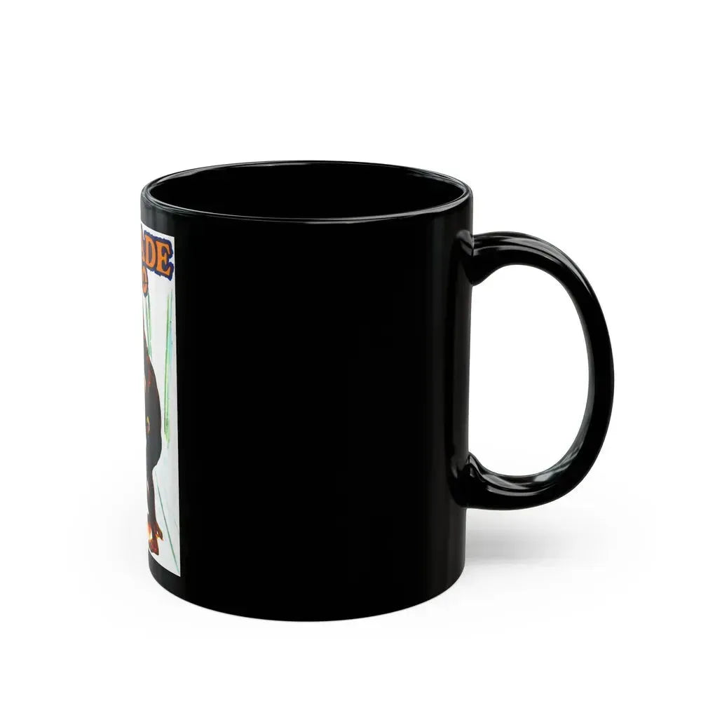 EUGENIE DE SADE 1973 Movie Poster - Black Coffee Mug - Go Mug Yourself