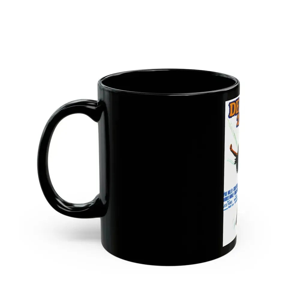 EUGENIE DE SADE 1973 Movie Poster - Black Coffee Mug - Go Mug Yourself