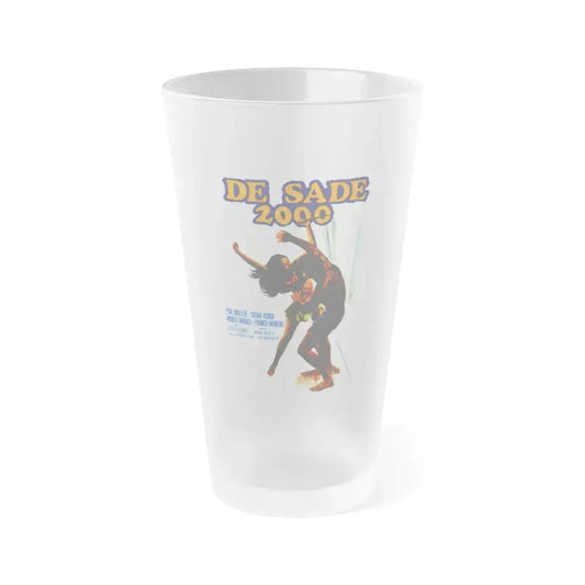 EUGENIE DE SADE 1973 Movie Poster - Frosted Pint Glass 16oz 16oz Frosted - Go Mug Yourself