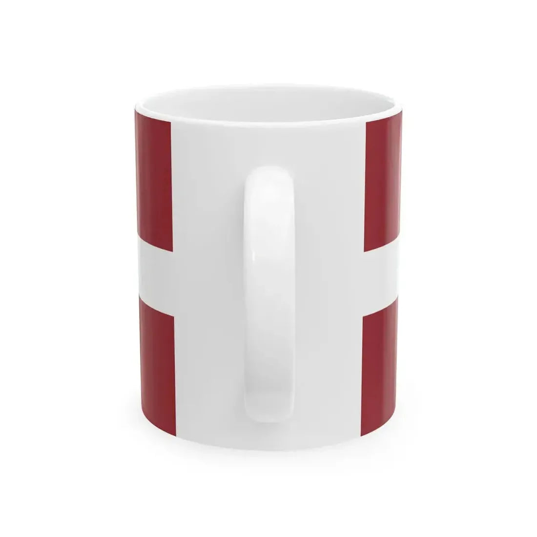 Euro et Lettonie (Latvia) White Coffee Mug - Go Mug Yourself