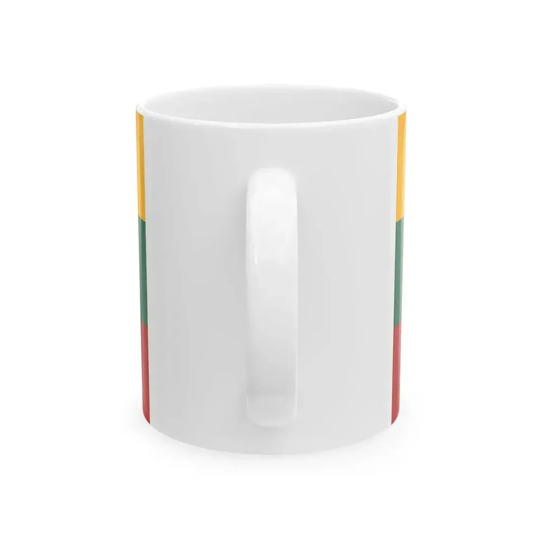 Euro et Lituanie (Lithuania) White Coffee Mug - Go Mug Yourself