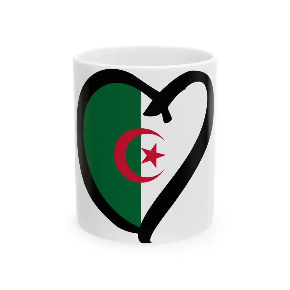 EuroAlgeriaAnterior (Algeria) White Coffee Mug 11oz - Go Mug Yourself