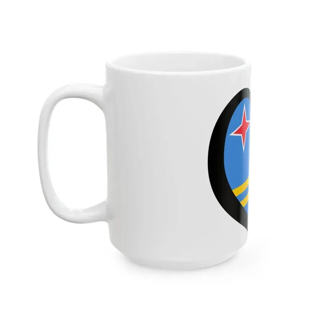 EuroAruba (Netherlands) White Coffee Mug - Go Mug Yourself