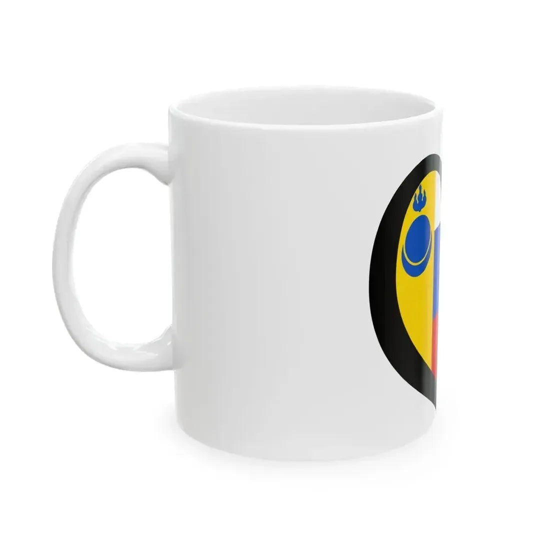 EuroBuriatos de Aguinskoye 1996-2001 (Russia) White Coffee Mug - Go Mug Yourself