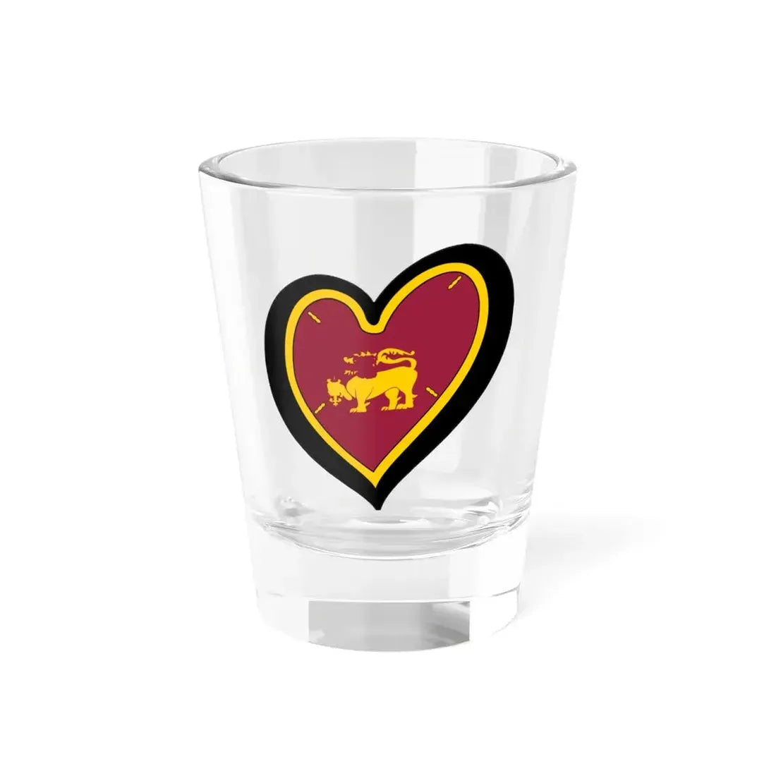 EuroCeilan 1948-1951 (Sri Lanka) Shot Glass 1.5oz 1.5oz - Go Mug Yourself