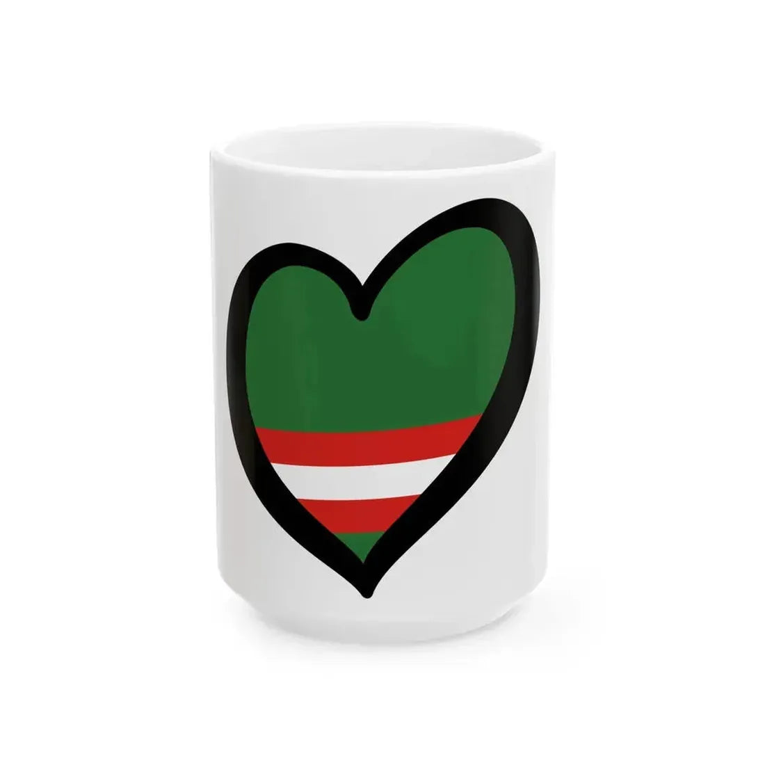 EuroChechenia 2000-2004 (Russia) White Coffee Mug 15oz - Go Mug Yourself