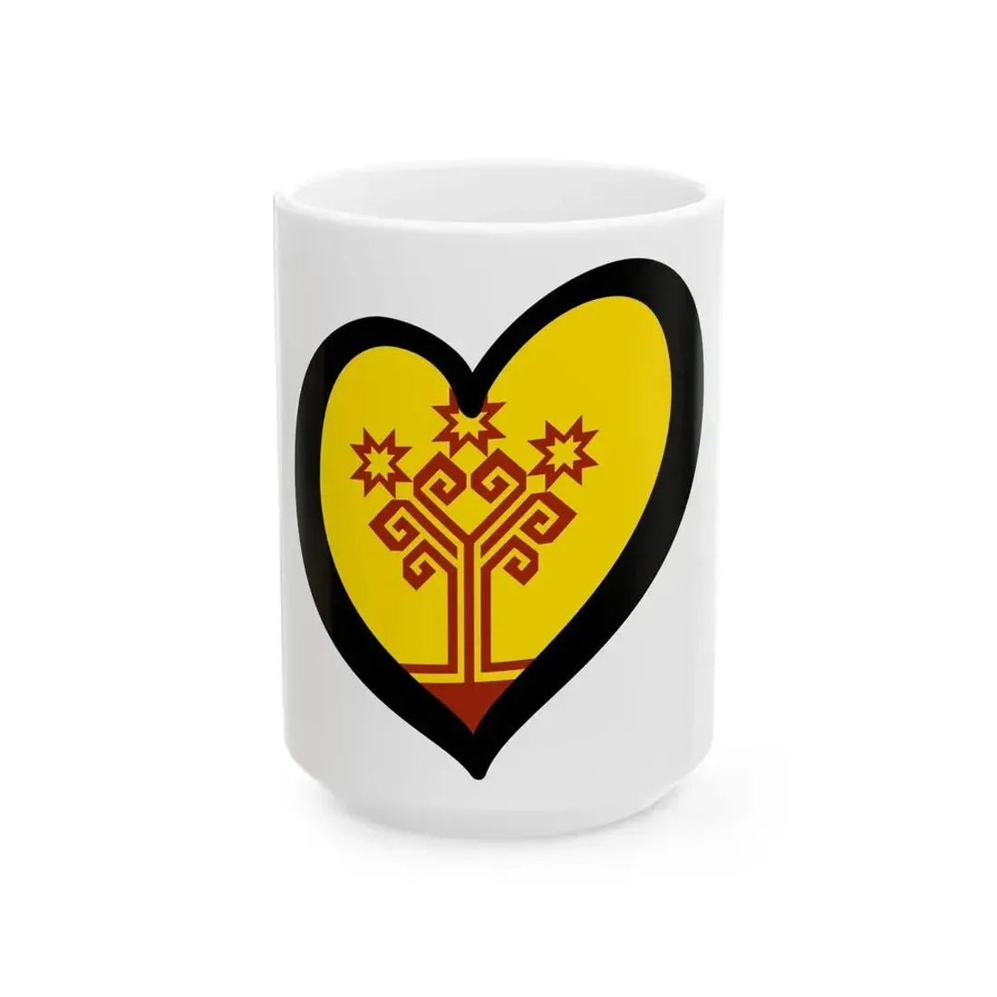EuroChuvasia (Russia) White Coffee Mug 15oz - Go Mug Yourself