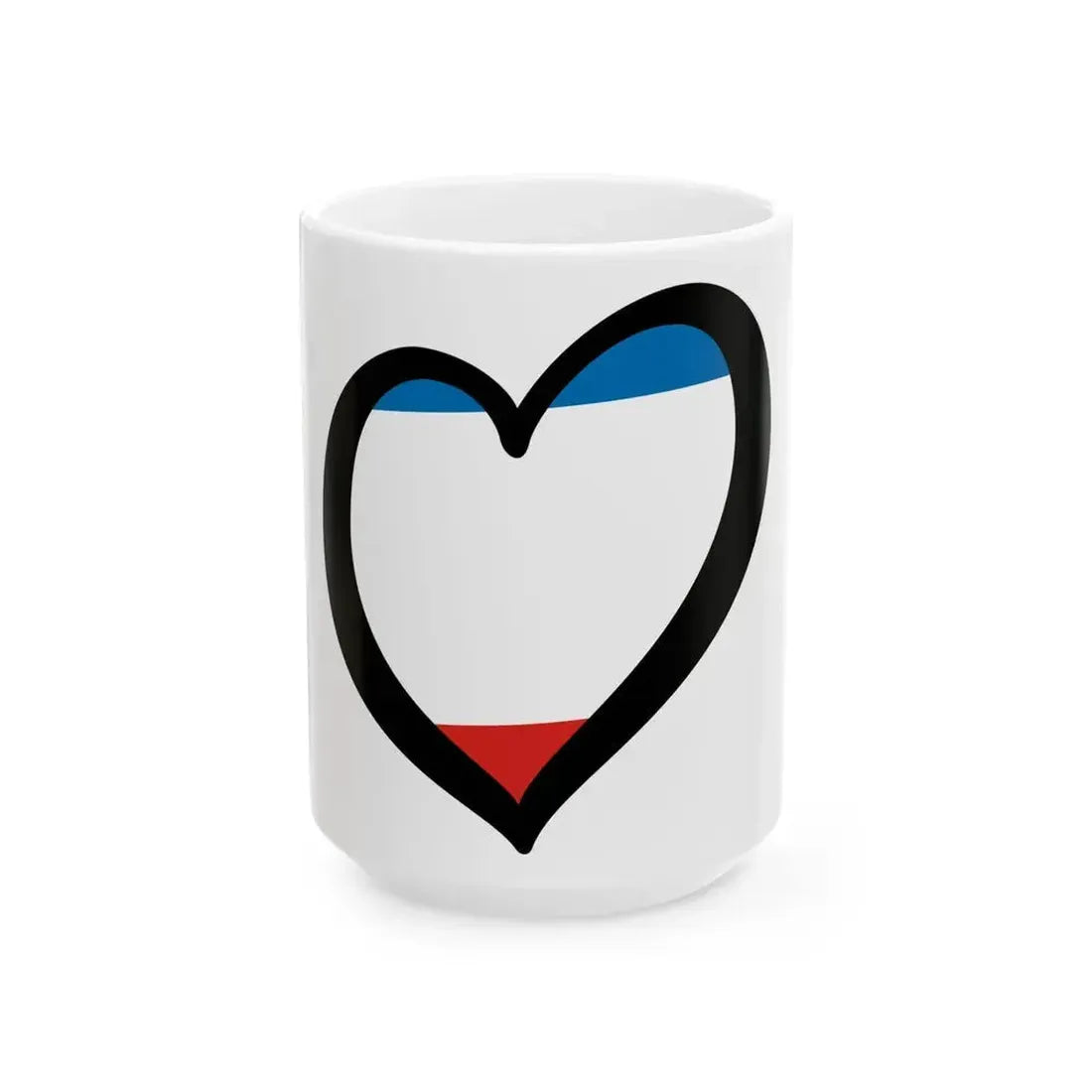 EuroCrimea (Russia) White Coffee Mug 15oz - Go Mug Yourself