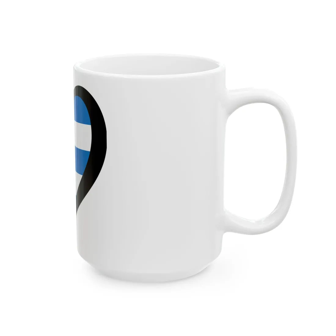 EuroCuba sky blue (Cuba) White Coffee Mug - Go Mug Yourself