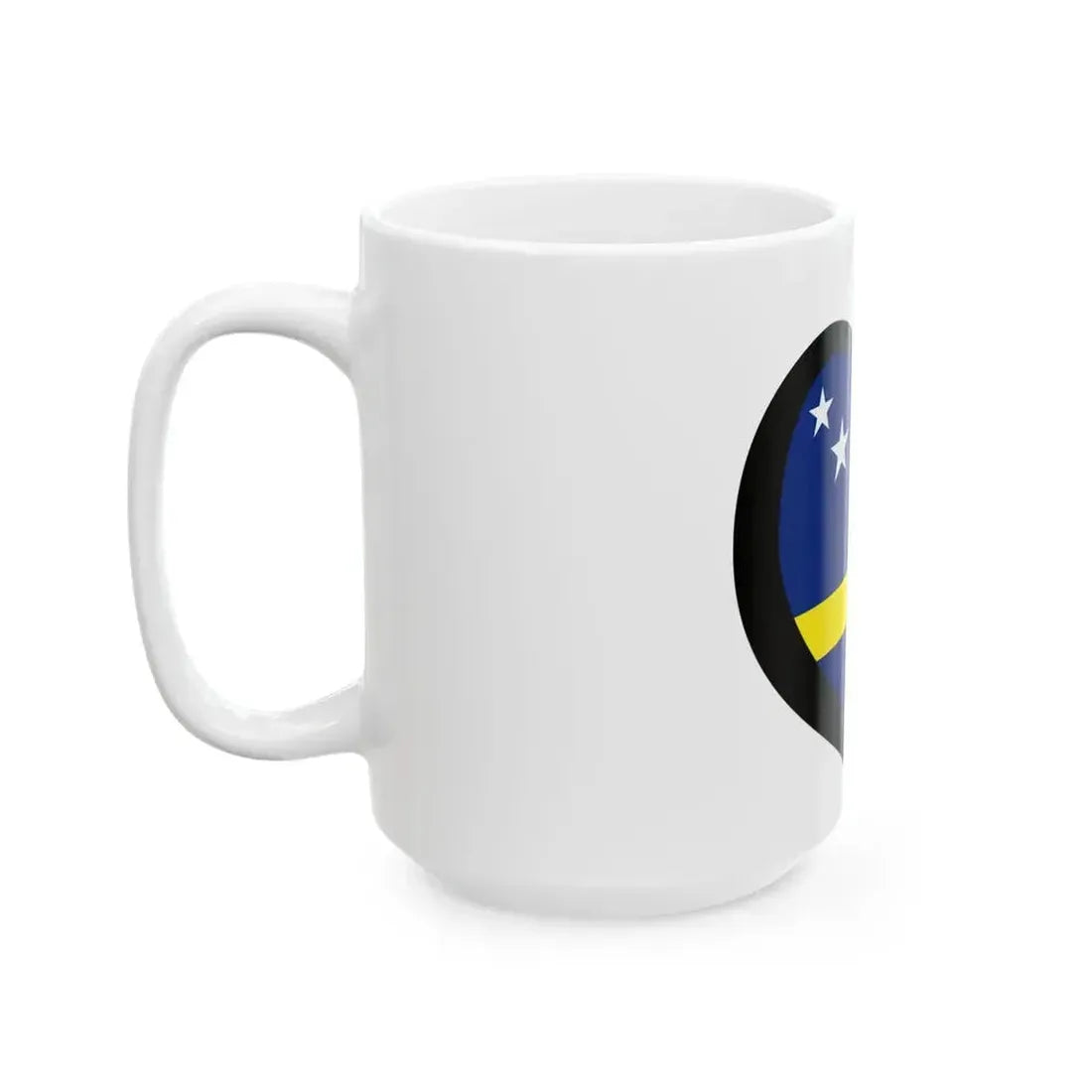 EuroCurazao (Netherlands) White Coffee Mug - Go Mug Yourself