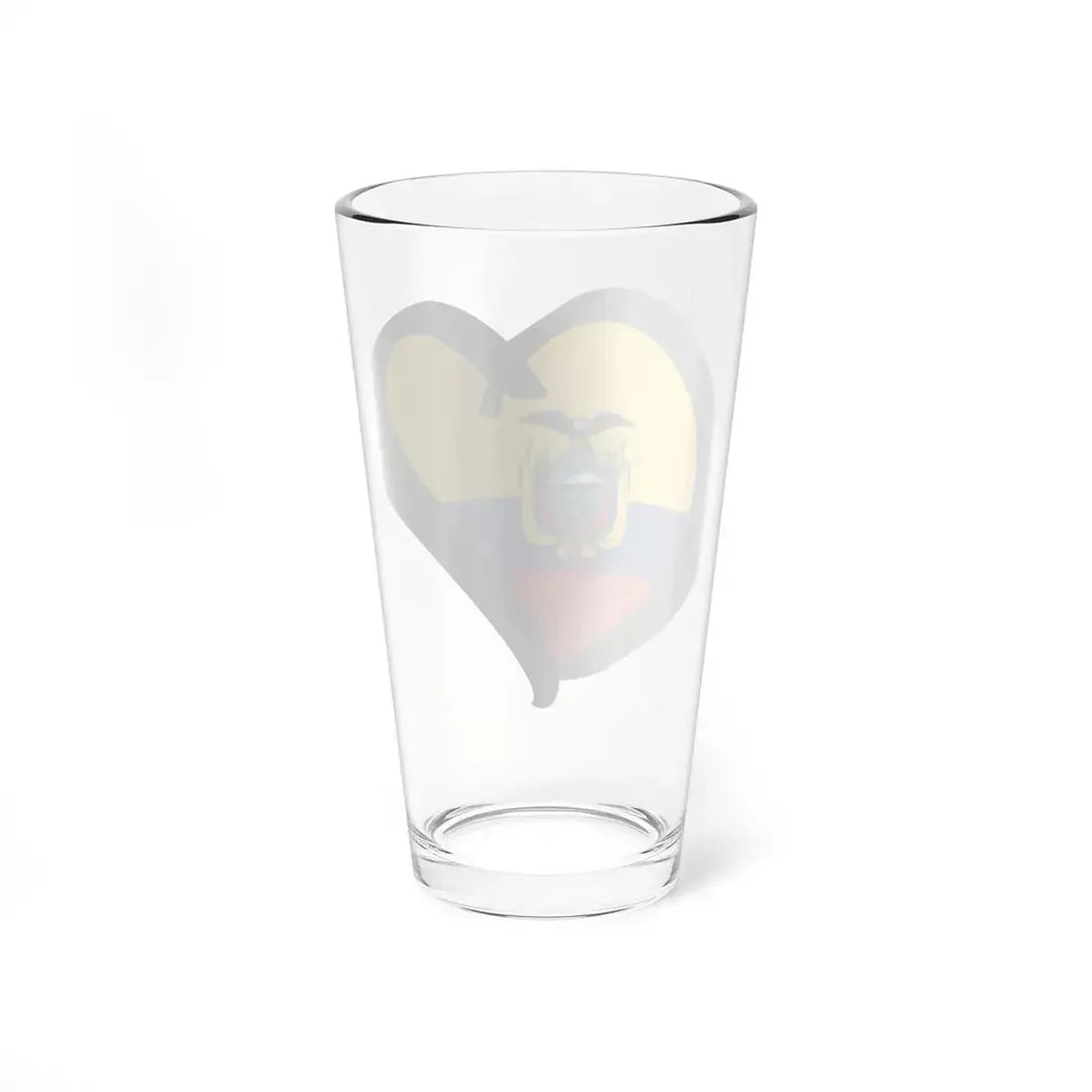 EuroEcuadorAnterior (Ecuador) Pint Glass 16oz - Go Mug Yourself