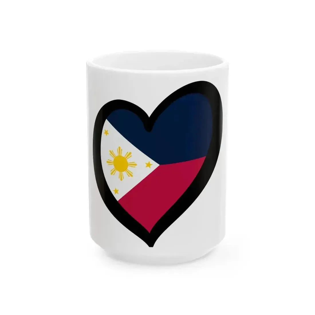 EuroFilipinas 1936-1985 1986-1998 (Philippines) White Coffee Mug 15oz - Go Mug Yourself