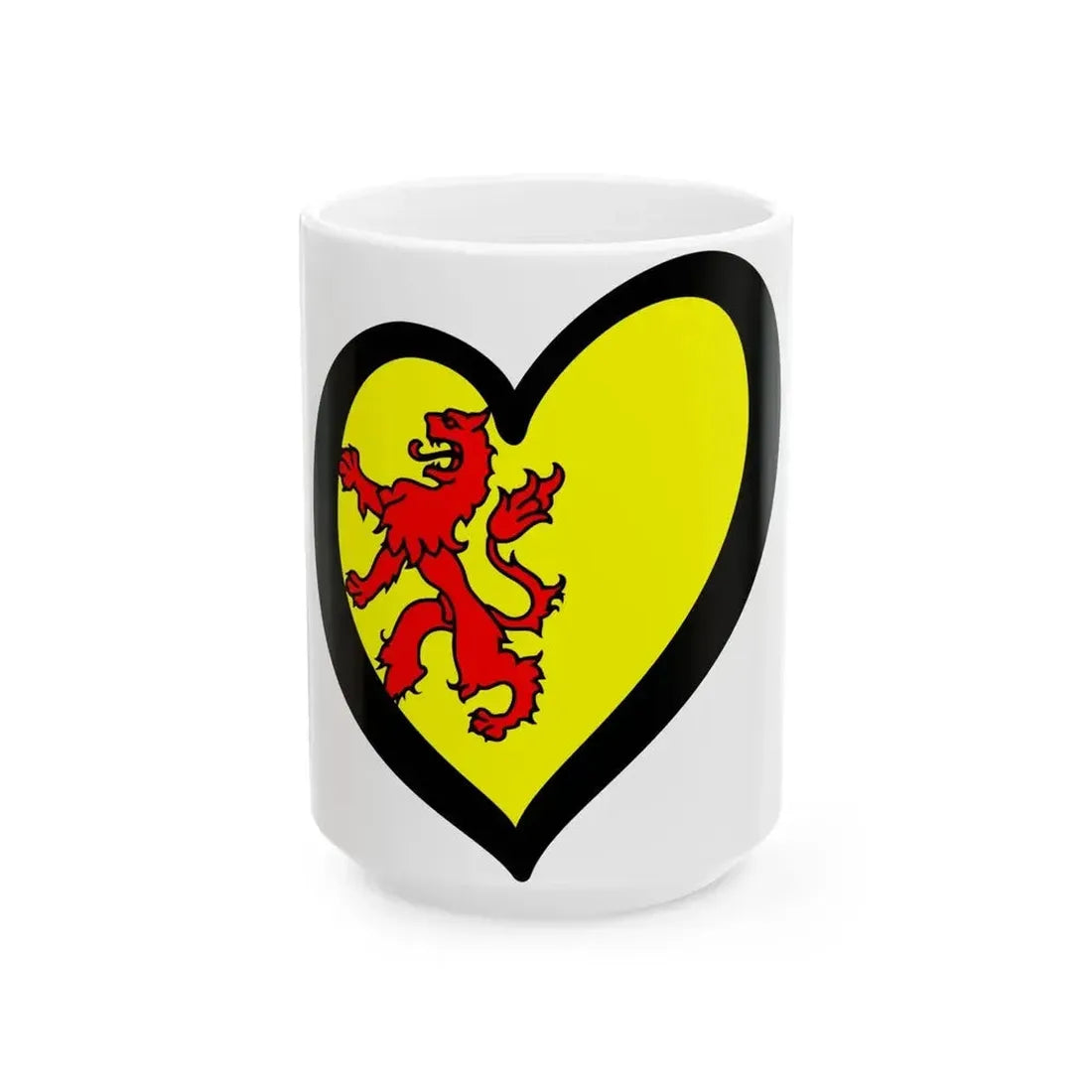 EuroHolanda Meridional (Netherlands) White Coffee Mug 15oz - Go Mug Yourself