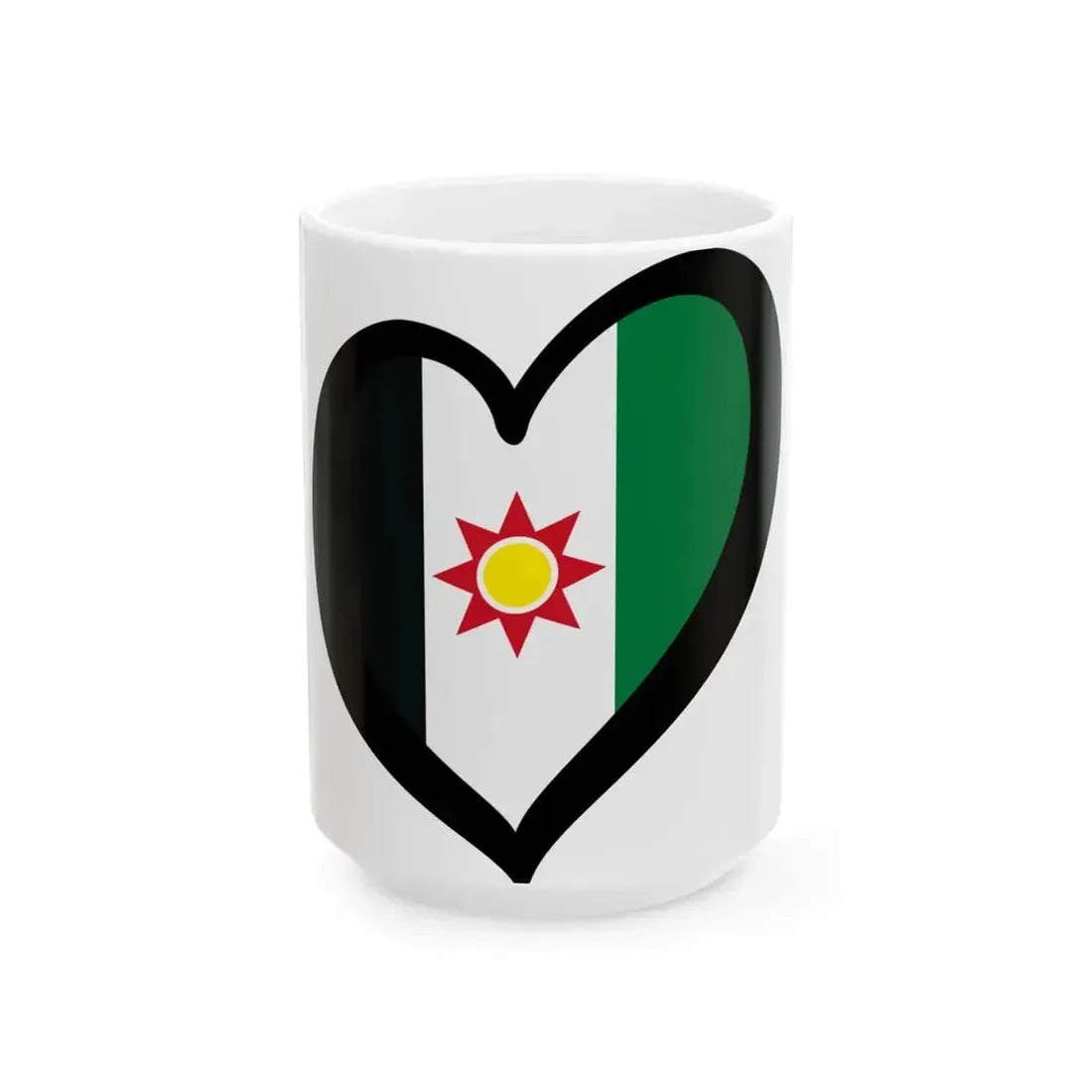 EuroIrak 1959-1963 (Iraq) White Coffee Mug 15oz - Go Mug Yourself