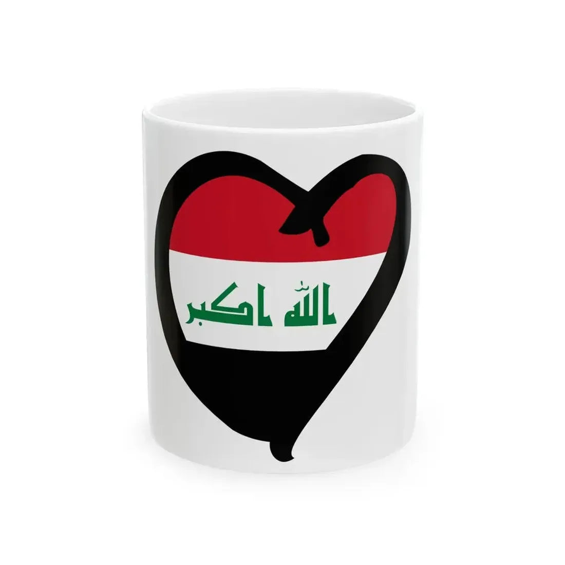 EuroIrakAnterior (Iraq) White Coffee Mug 11oz - Go Mug Yourself