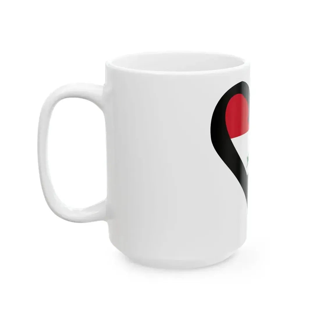 EuroIrakAnterior reverso (Iraq) White Coffee Mug - Go Mug Yourself