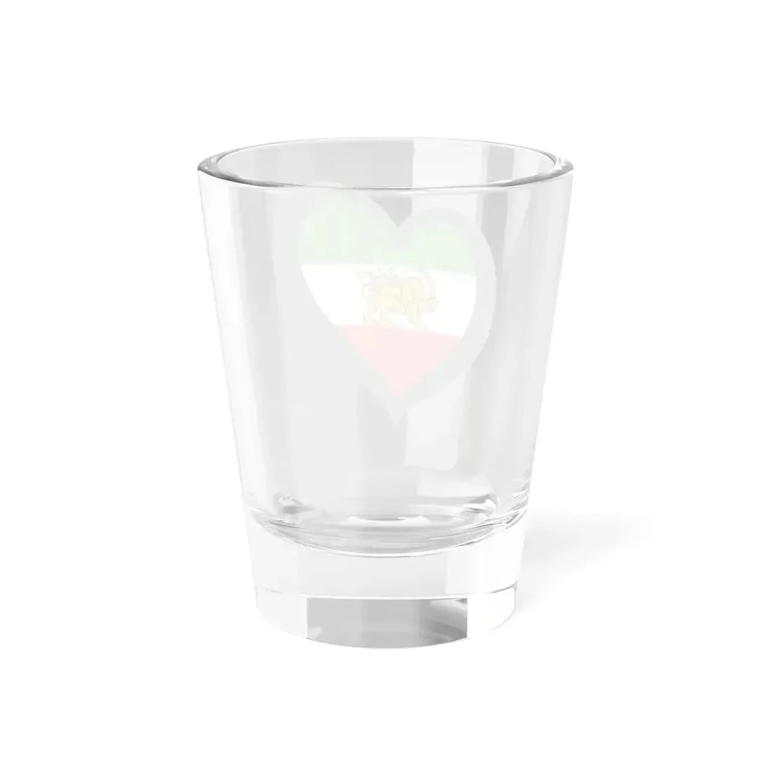 EuroIrán 1933-1964 (Iran) Shot Glass 1.5oz - Go Mug Yourself