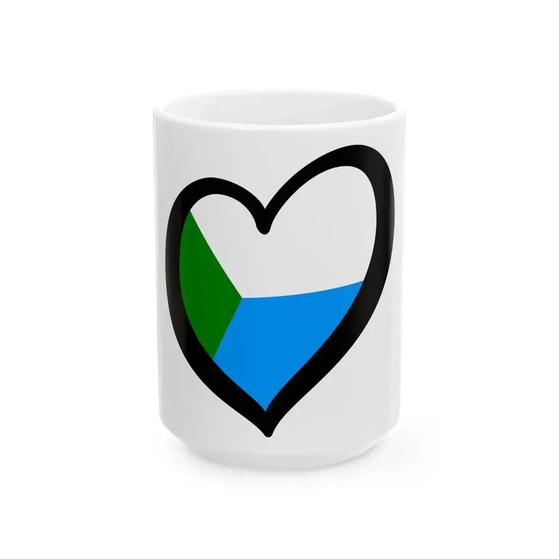 EuroJabarovsk (Russia) White Coffee Mug 15oz - Go Mug Yourself