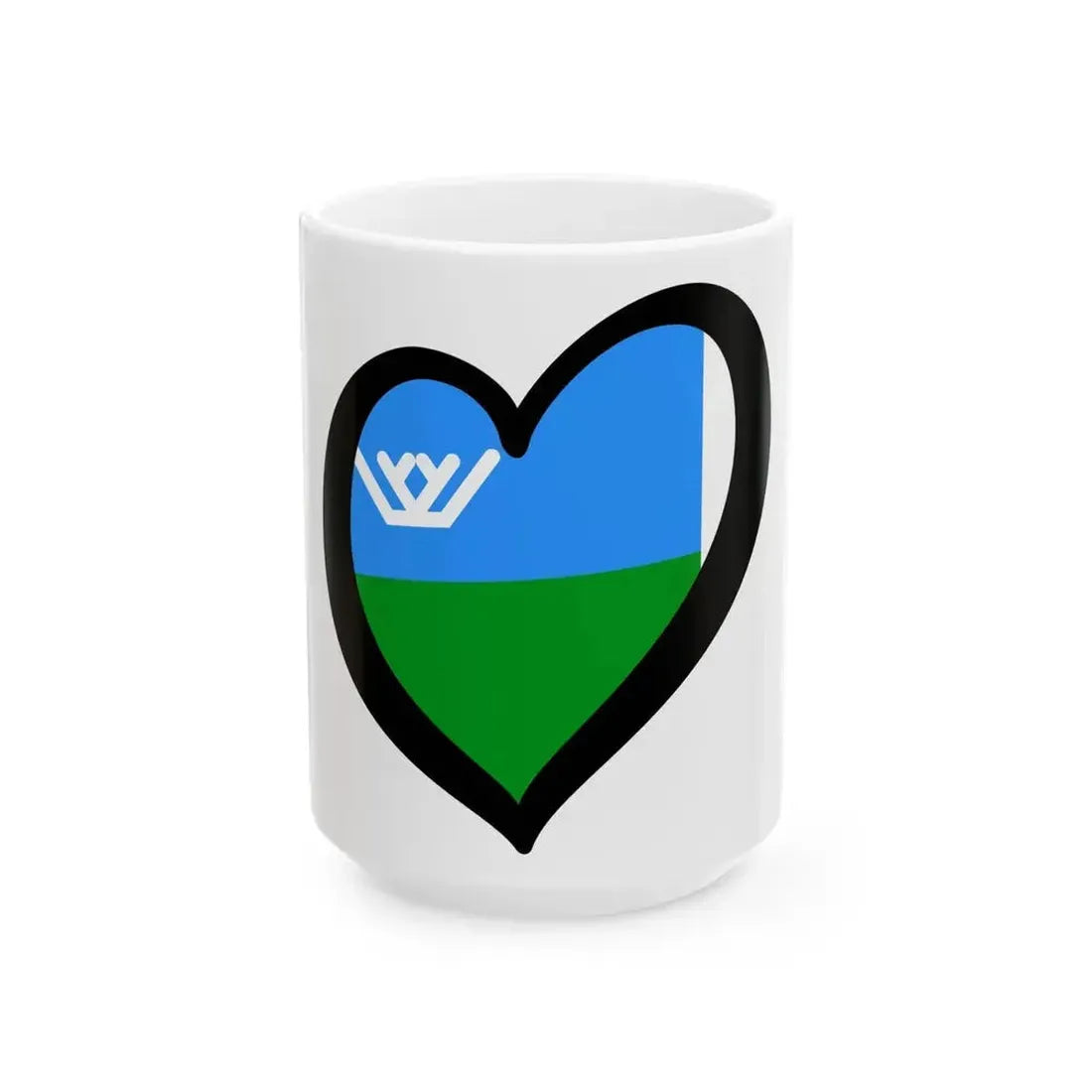 EuroJanty-Mansi (Russia) White Coffee Mug 15oz - Go Mug Yourself