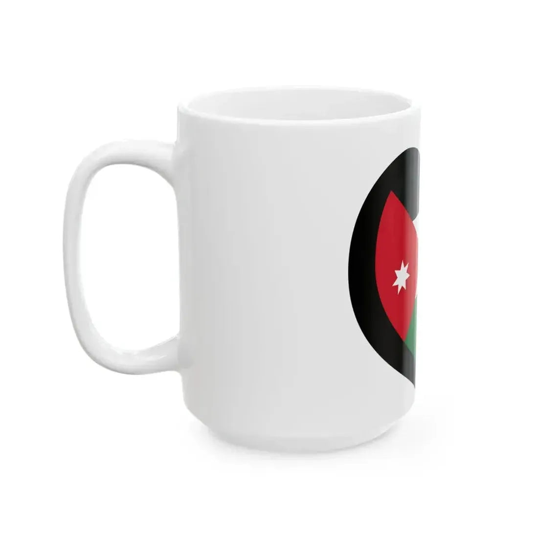 EuroJordania (Jordan) White Coffee Mug - Go Mug Yourself