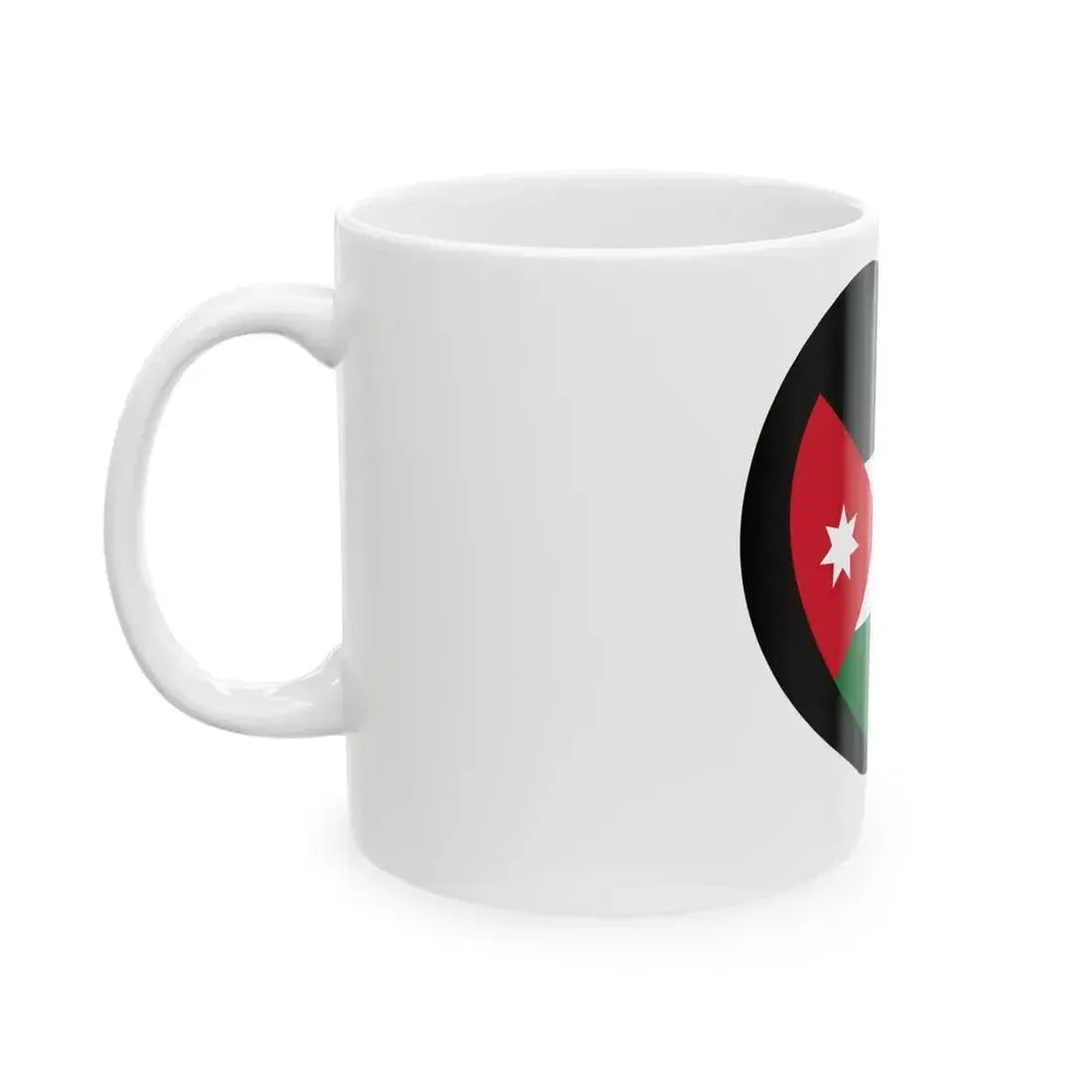 EuroJordaniaAnterior (Jordan) White Coffee Mug - Go Mug Yourself