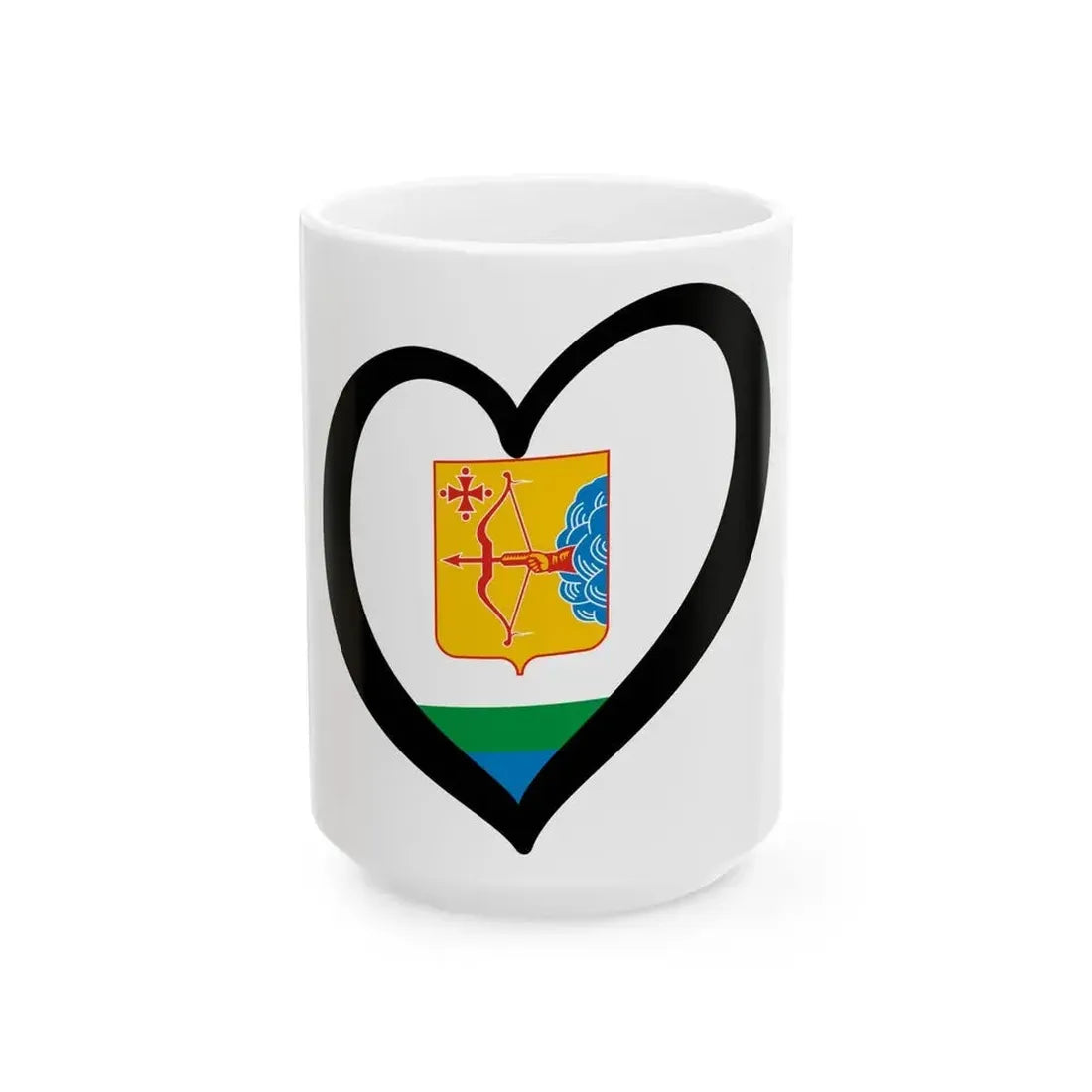 EuroKirov (Russia) White Coffee Mug 15oz - Go Mug Yourself