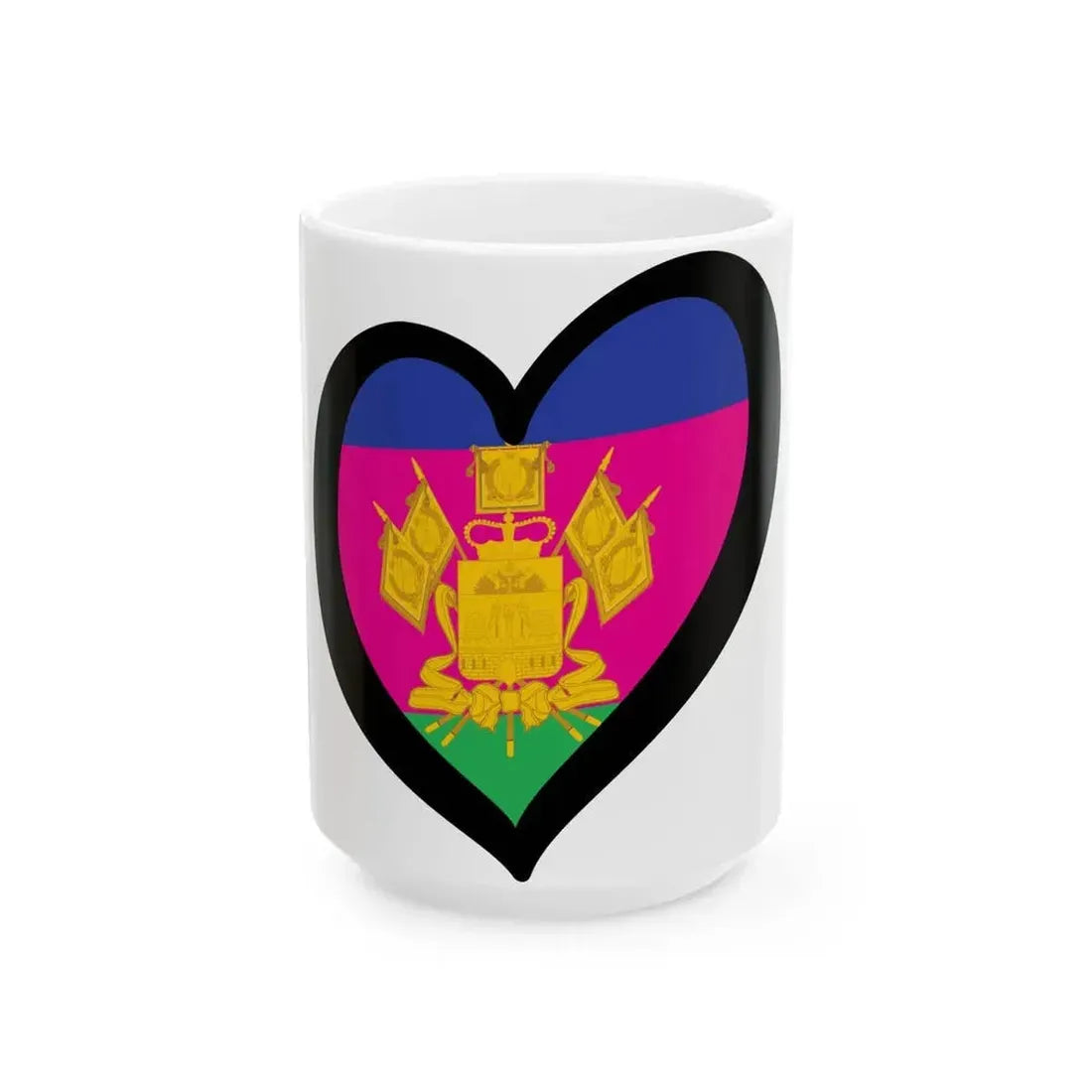 EuroKrasnodar (Russia) White Coffee Mug 15oz - Go Mug Yourself