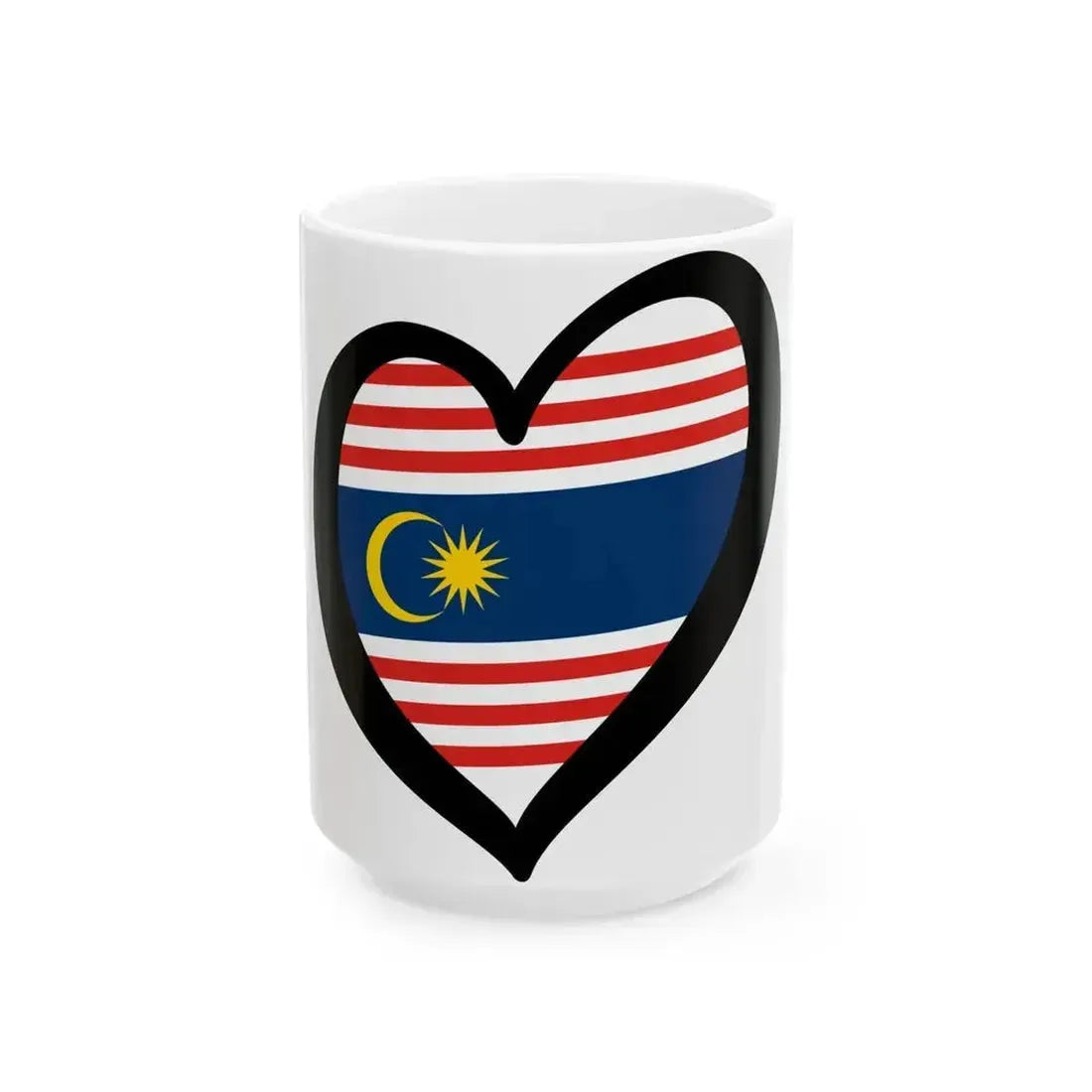 EuroKuala Lumpur (Malaysia) White Coffee Mug 15oz - Go Mug Yourself
