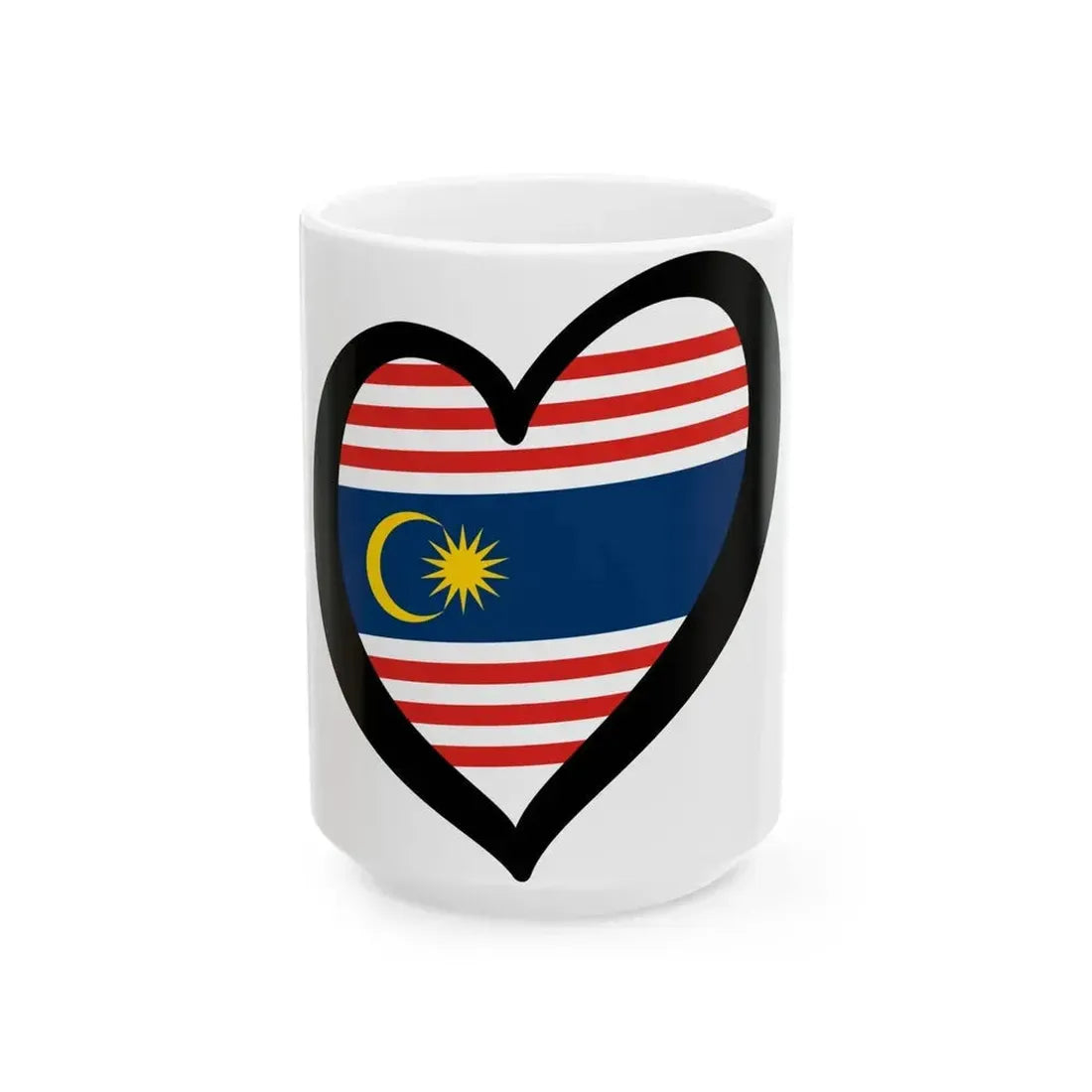 EuroKuala Lumpur (Malaysia) White Coffee Mug 15oz - Go Mug Yourself