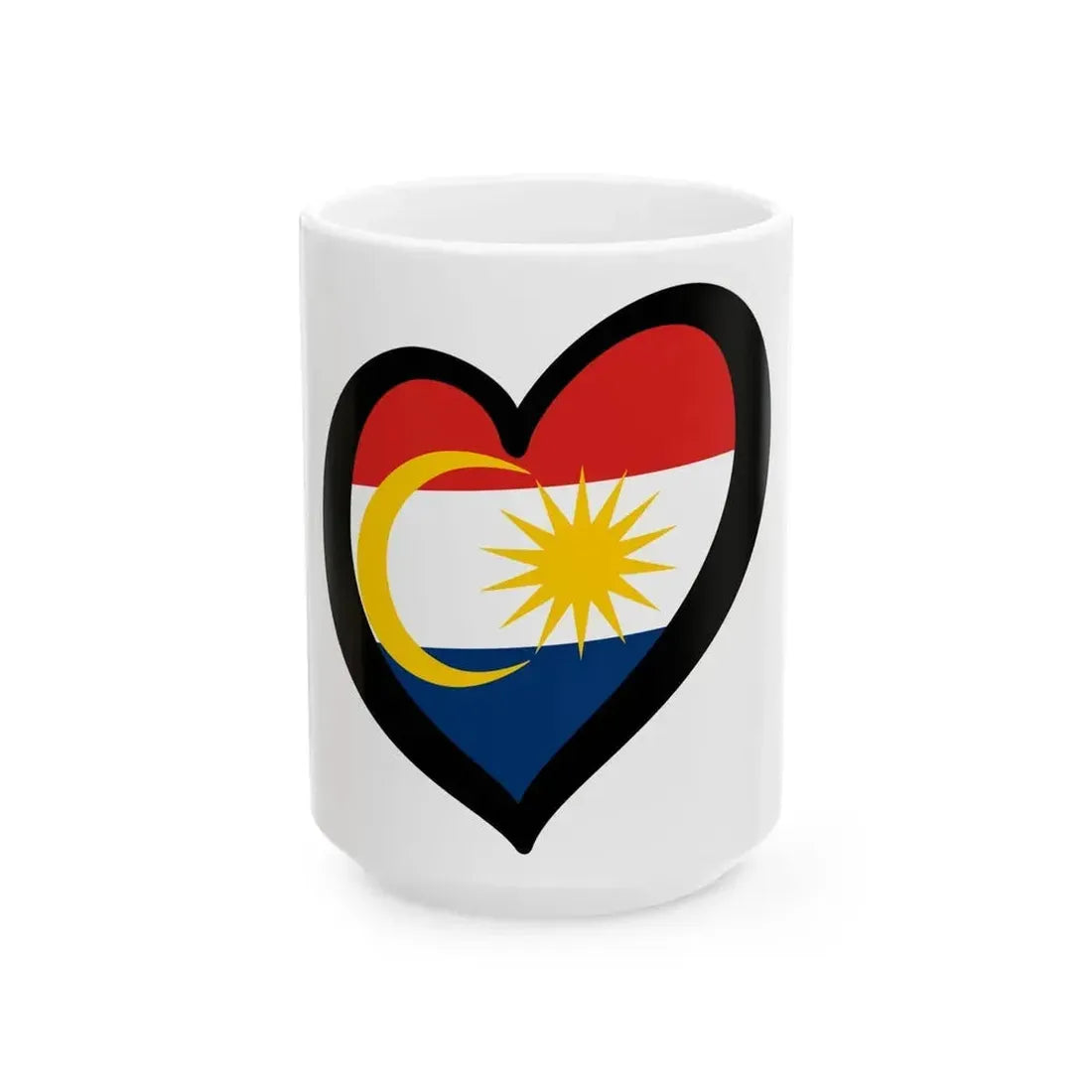 EuroLabuan (Malaysia) White Coffee Mug 15oz - Go Mug Yourself