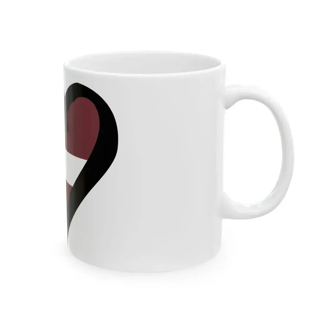 EuroLetoniaTextileAnterior (Latvia) White Coffee Mug - Go Mug Yourself