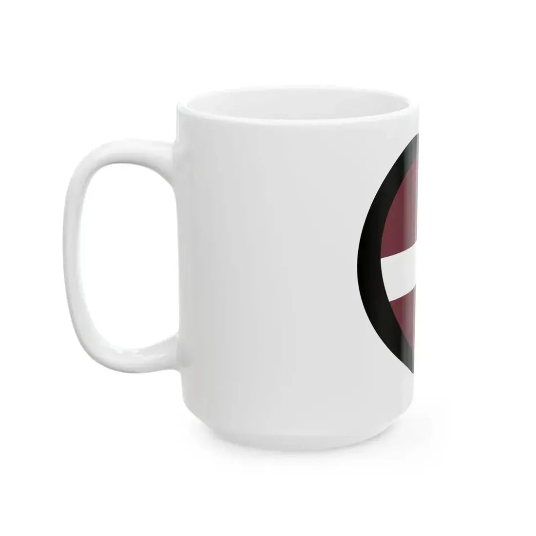 EuroLetoniaTextileAnterior (Latvia) White Coffee Mug - Go Mug Yourself