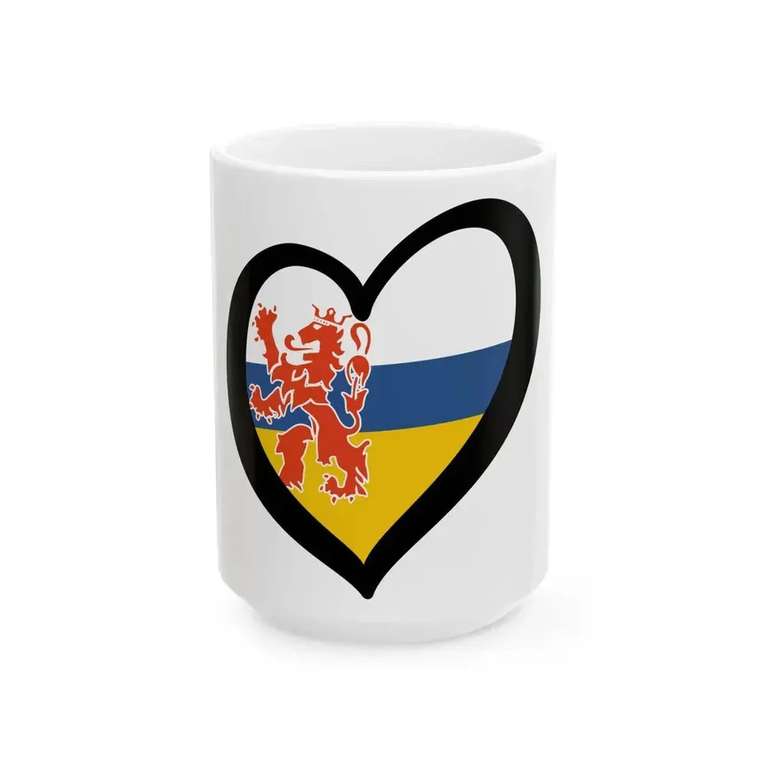 EuroLimburgo (Netherlands) White Coffee Mug 15oz - Go Mug Yourself