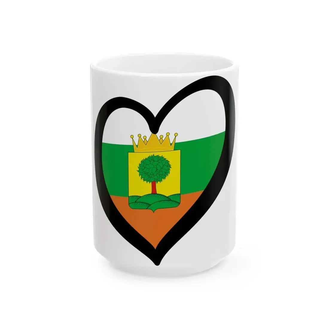 EuroLipetsk 2003 (Russia) White Coffee Mug 15oz - Go Mug Yourself