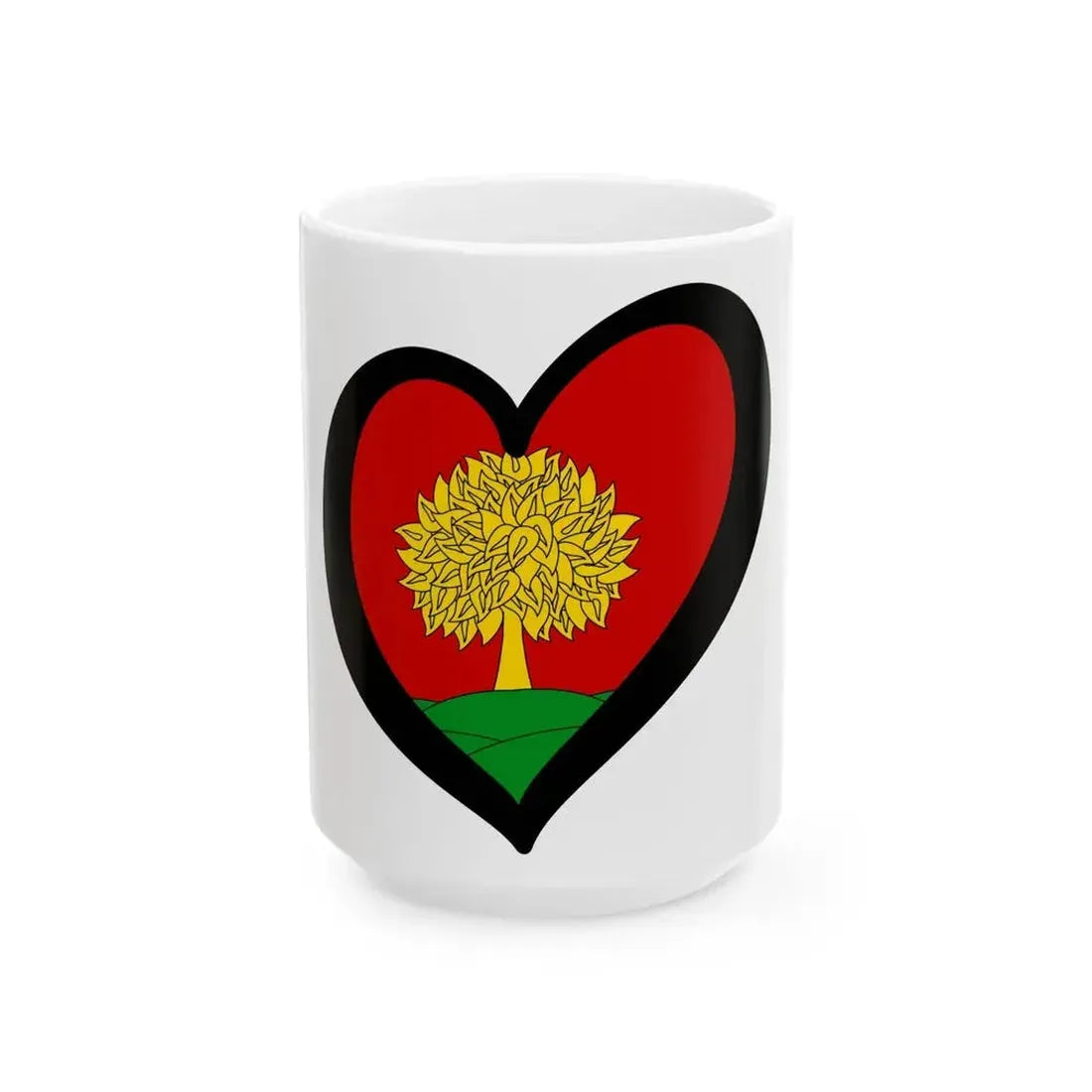 EuroLipetsk (Russia) White Coffee Mug 15oz - Go Mug Yourself