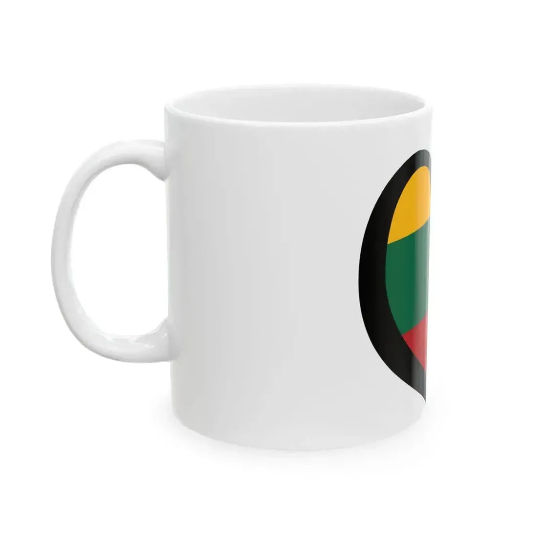 EuroLithuania (Lithuania) White Coffee Mug - Go Mug Yourself