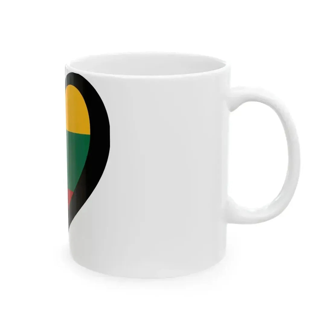 EuroLithuania (Lithuania) White Coffee Mug - Go Mug Yourself