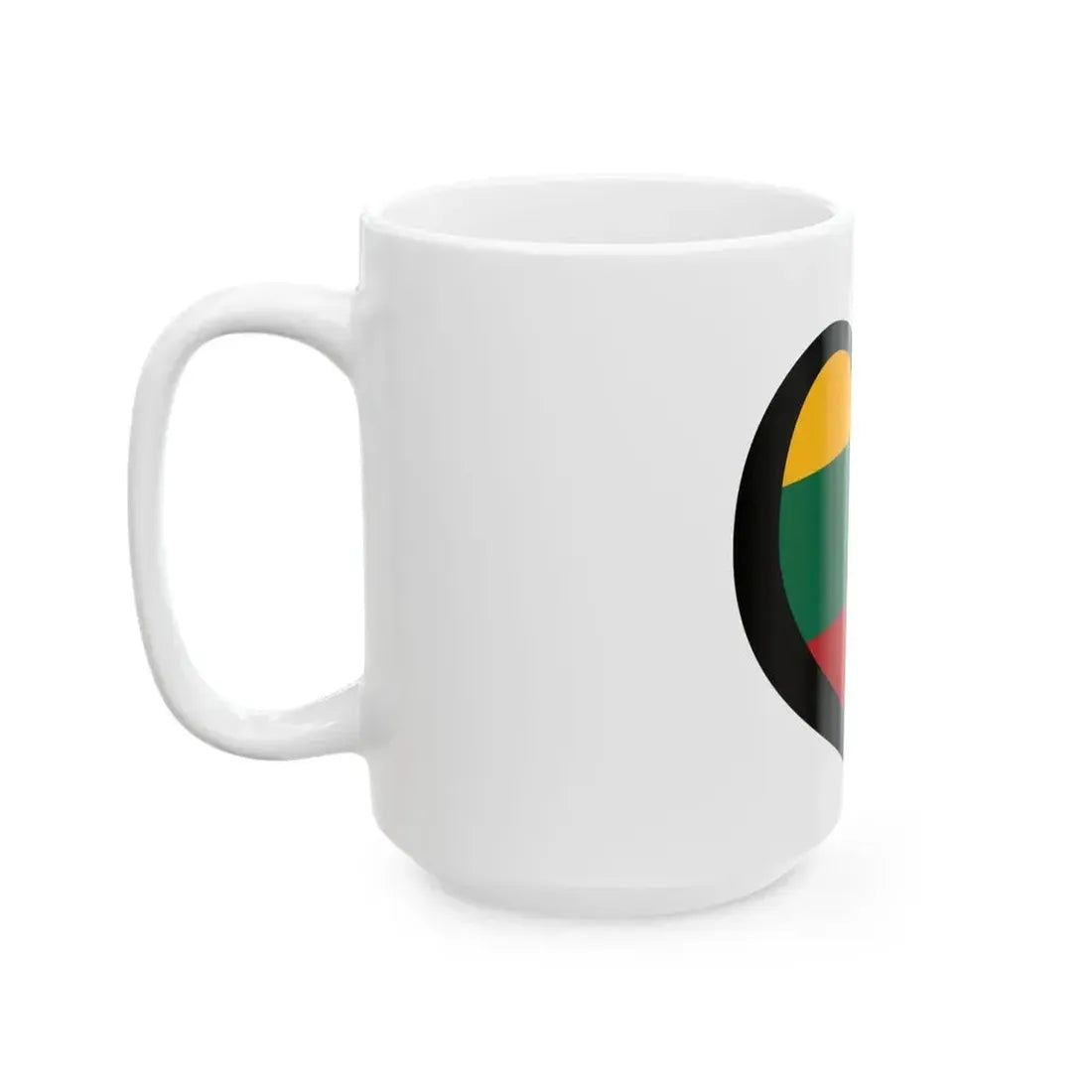 EuroLithuania (Lithuania) White Coffee Mug - Go Mug Yourself