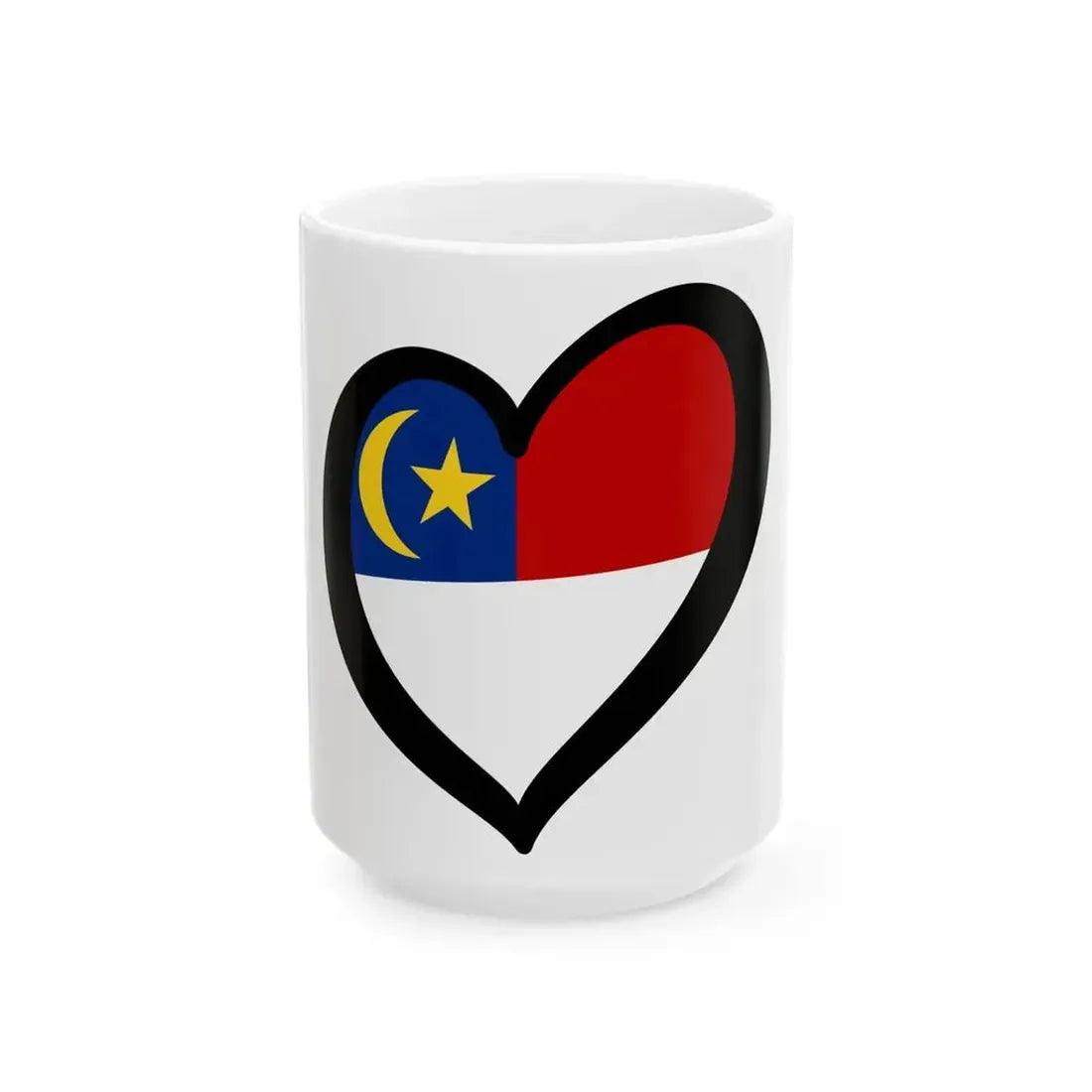 EuroMalaca (Malaysia) White Coffee Mug 15oz - Go Mug Yourself
