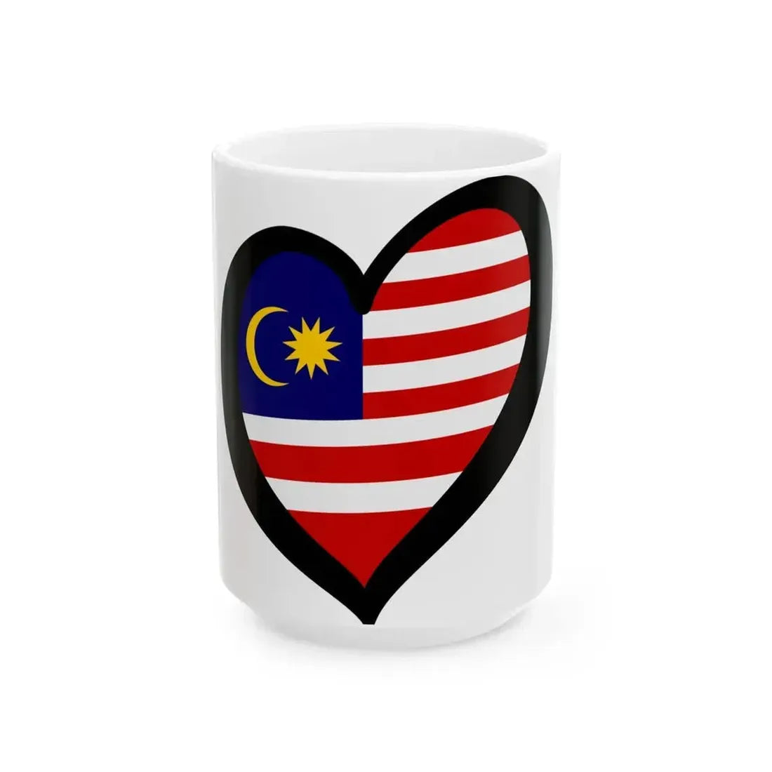EuroMalaya (Malaysia) White Coffee Mug 15oz - Go Mug Yourself