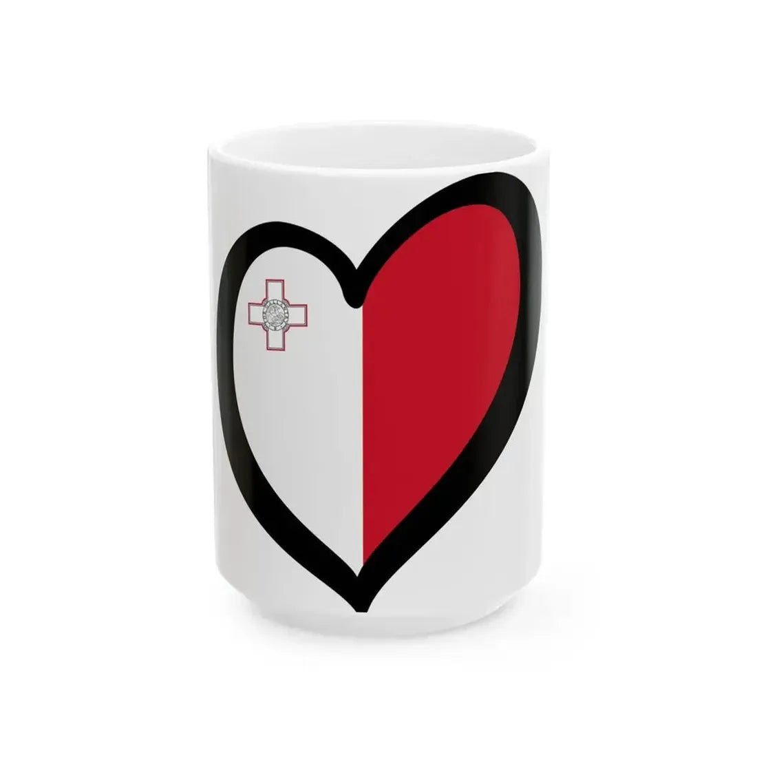 EuroMalta (Malta) White Coffee Mug 15oz - Go Mug Yourself