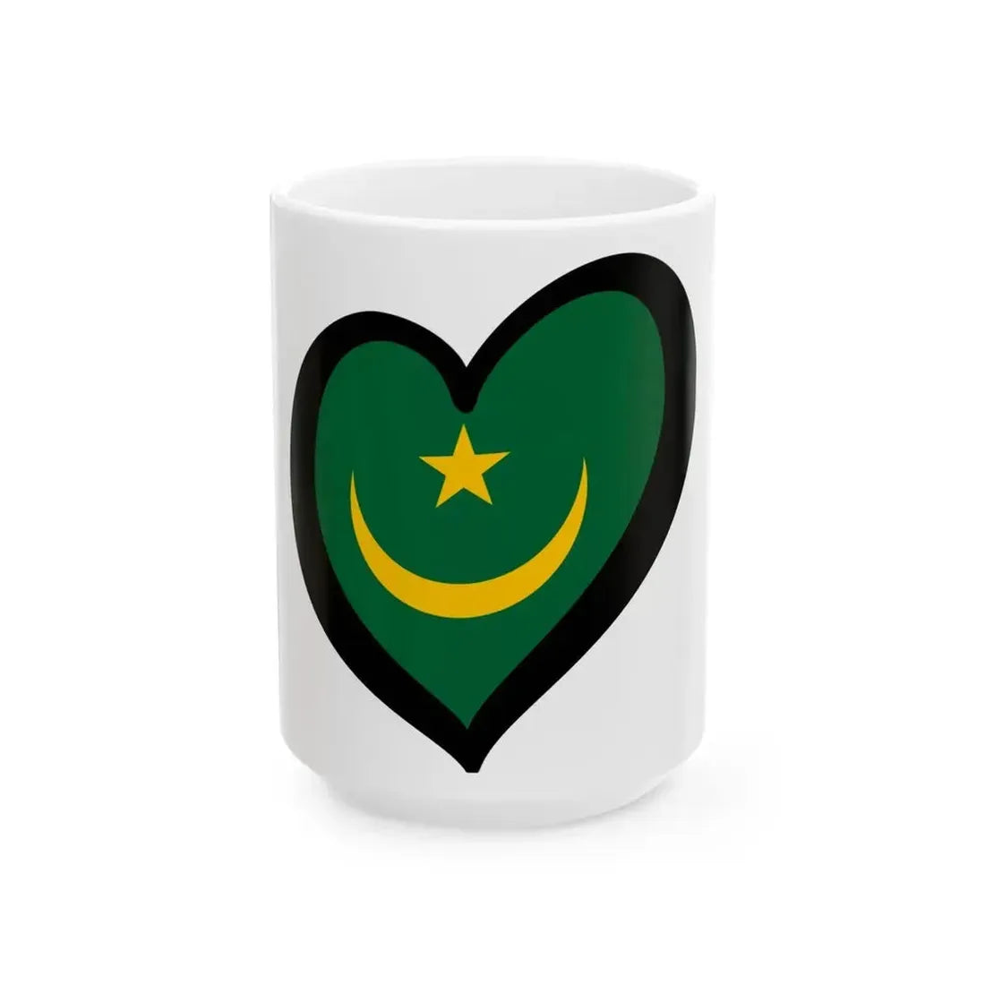 EuroMauritania 1959-2017 (Mauritania) White Coffee Mug 15oz - Go Mug Yourself