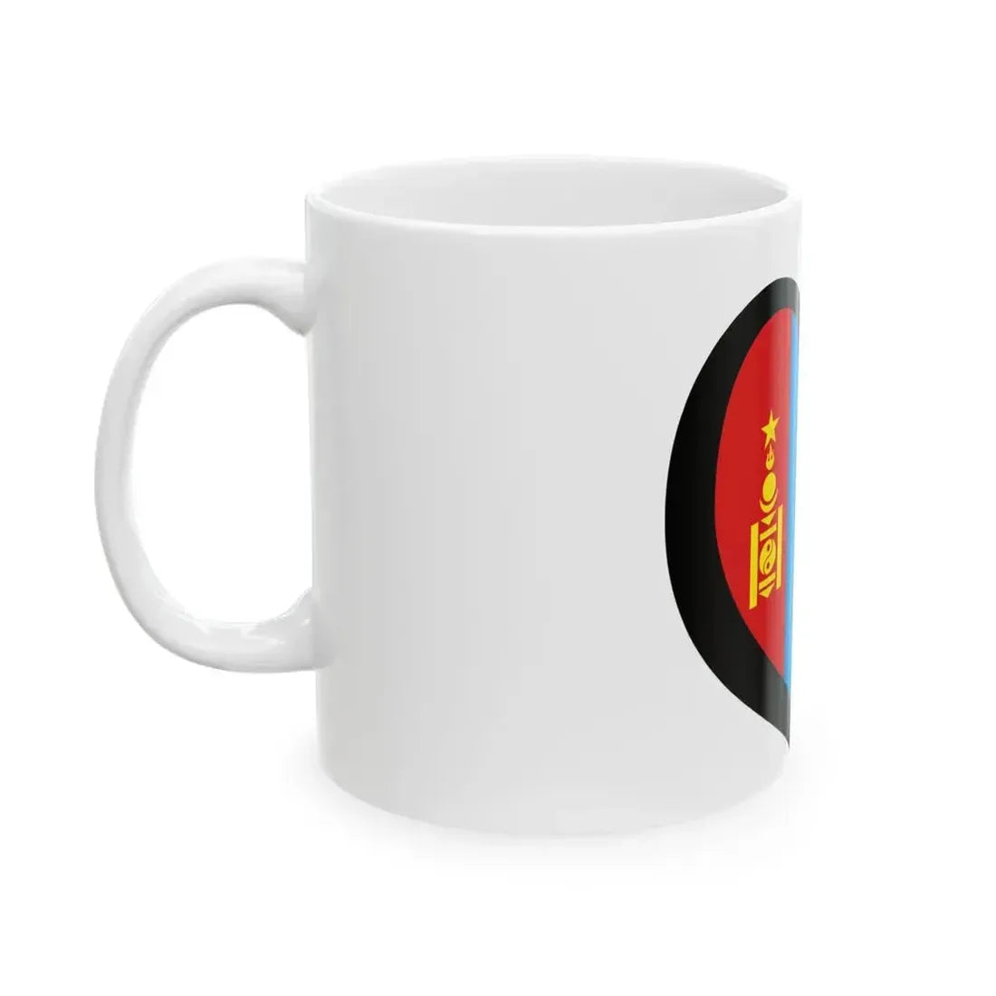 EuroMongolia 1945-1992 (Mongolia) White Coffee Mug - Go Mug Yourself