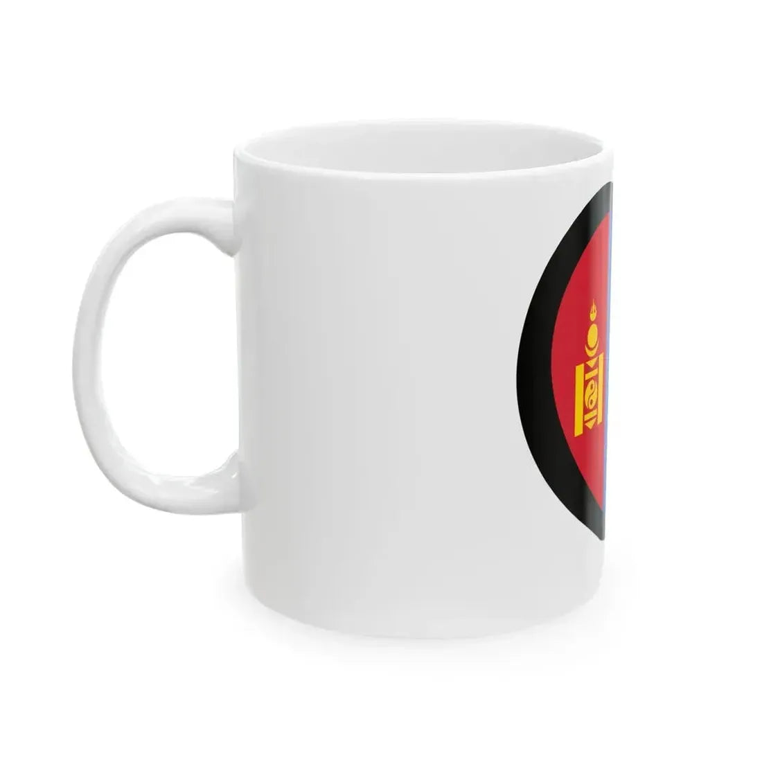 EuroMongoliaAnterior (Mongolia) White Coffee Mug - Go Mug Yourself