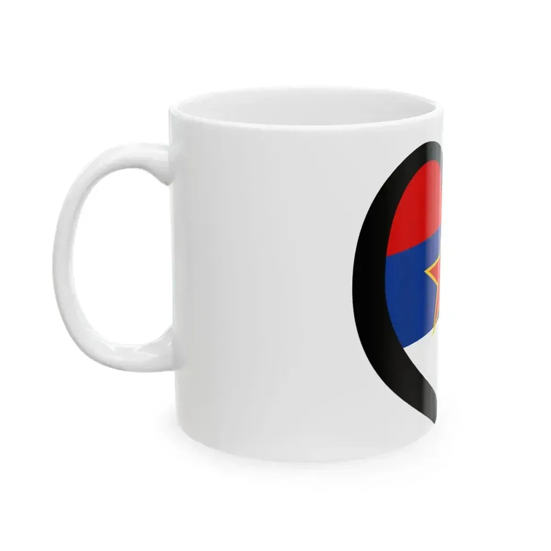 EuroMontenegro 1946-1993 and EuroSerbia 1947-1992 (Montenegro) White Coffee Mug - Go Mug Yourself