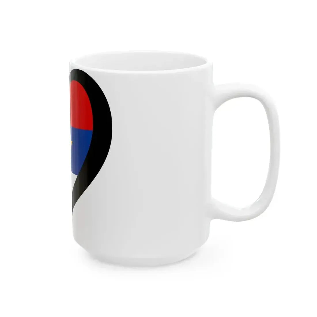 EuroMontenegro 1946-1993 and EuroSerbia 1947-1992 (Montenegro) White Coffee Mug - Go Mug Yourself