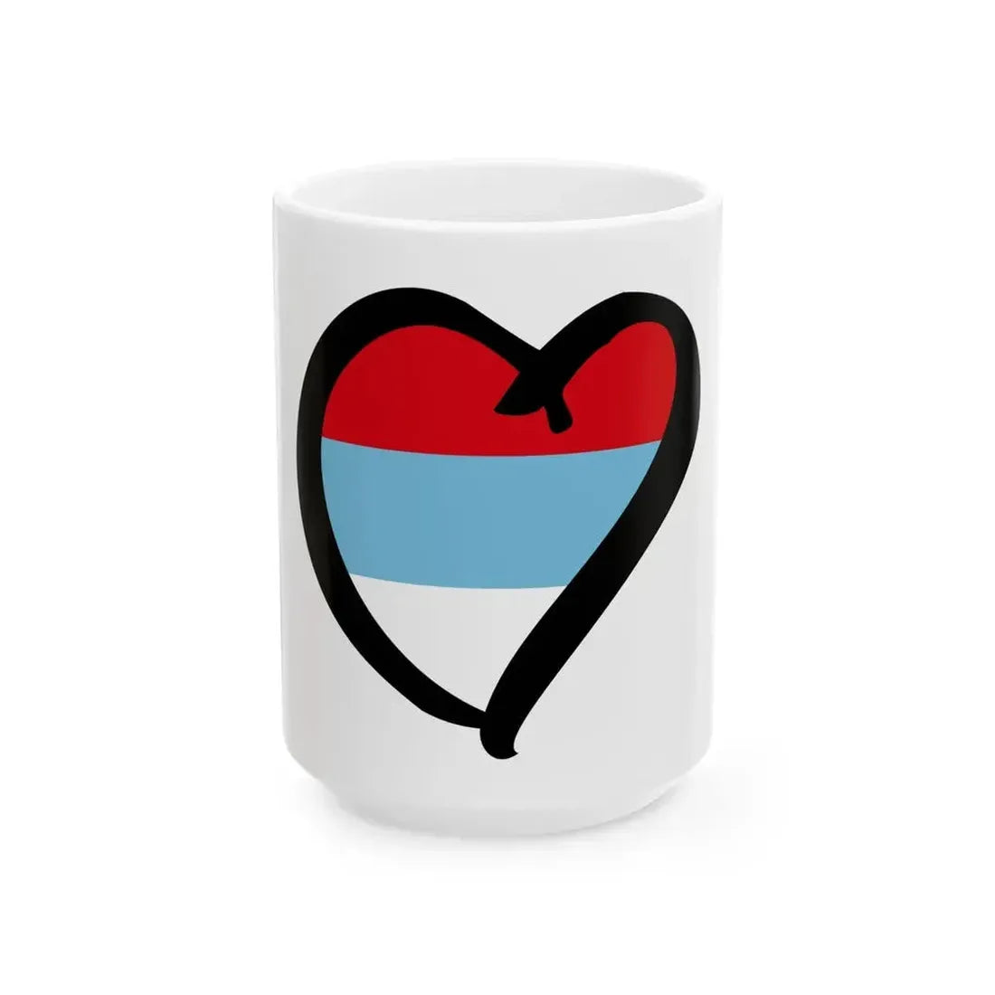 EuroMontenegroAnterior 1993-2004 (Montenegro) White Coffee Mug 15oz - Go Mug Yourself